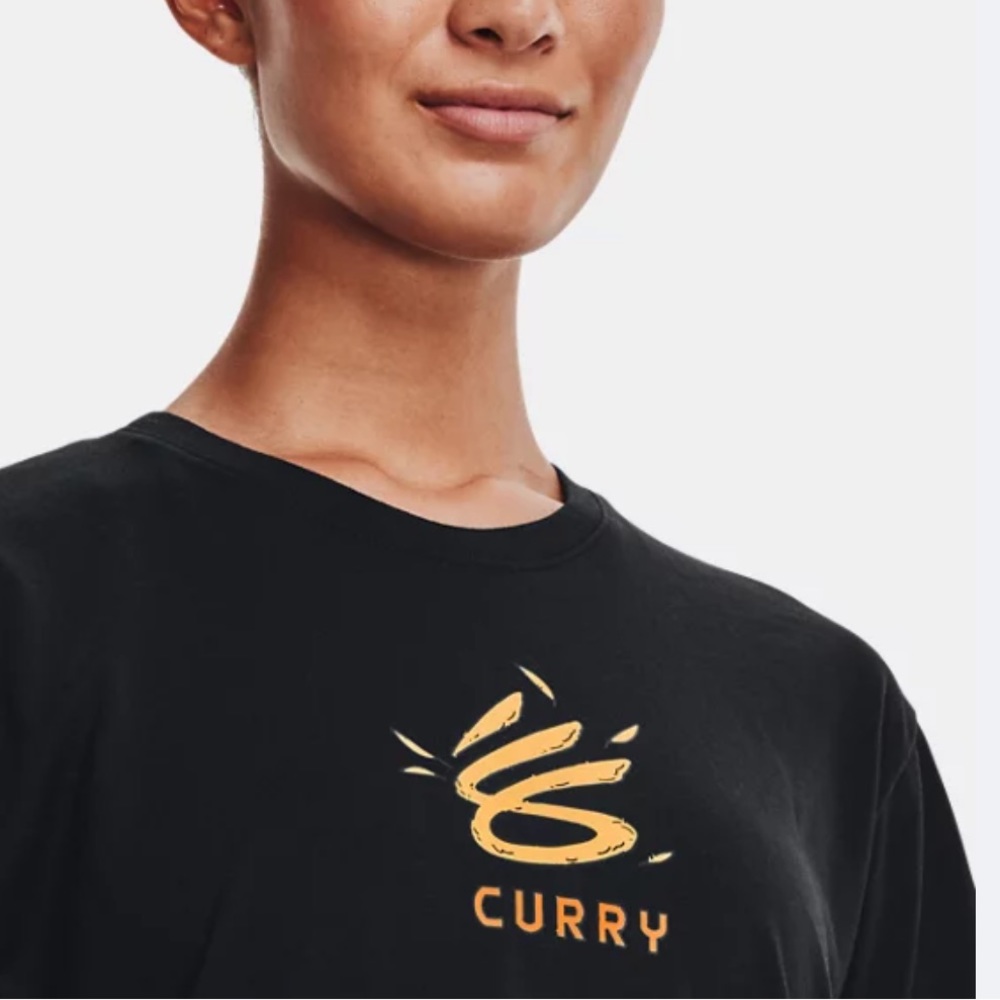 Under Armour Curry Big Bird Airplane Basketball Short Sleeve Tee Shirt NWT M